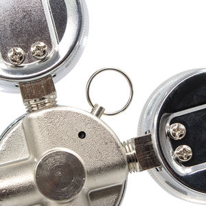 Yüksek kaliteli pirinç çift kademeli <span class=keywords><strong>CO2</strong></span> bira regülatörü basınç regülatörü alüminyum - Product Image 3