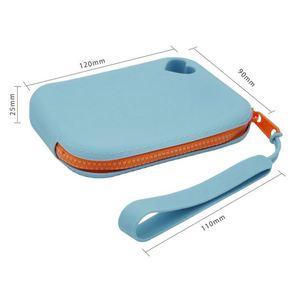 Nouvelles pochettes de rangement en silicone 2026 pour cartes-clés, avec fermeture éclair, pour cosmétiques, collations, monnaie, étanches et anti-poussière, pour câbles de données et écouteurs - Product Image 4