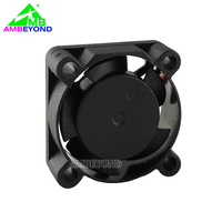 Kipas Aksial DC Mini 2510 25x25x10mm 12V Bantalan Bola Tahan Lama Pendingin Bersertifikasi CE untuk Lampu Mobil