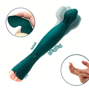 Силиконовая секс-игрушка для взрослых, массажер точки G, вагины, клитора, палочки для вытягивания пальцев, вибратор для женщин