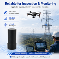 Antena Helix GNSS Multifrecuencia Ligera, GPS BDS GLONASS Galileo, Antena RTK Activa para Posicionamiento de Drones UAV