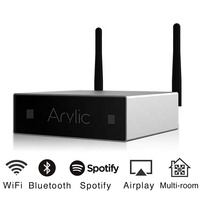 Akıllı Ev Ses Sistemi için A50+ Wifi 2.4g 5.0 Kablosuz Hi-Fi Akış Amplifikatörü