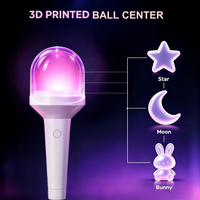 Control Remoto 2.4G Personalizado, Barra de Luz Giratoria Kpop de 15 Colores con Logotipo para Conciertos, Reuniones de Fans y Festivales de Música de Fábrica