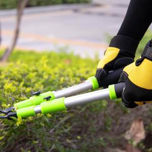 قفازات العمل الثقيلة مقاومة للقطع اللاتكس مغموسة قبضة للماء قفازات السلامة دائم لتشذيب الحدائق - Product Image 2