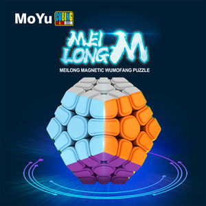 Moyu MeilongM Megaminxes magnétiques 3x3 Dodécaèdre sans autocollant Compétition professionnelle Vitesse Cube magique - Product Image 3