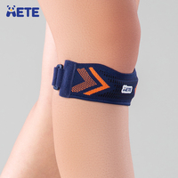 Attelle de genou professionnelle ajustable universelle avec coussinet en silicone, en nylon respirant et léger pour une protection optimale