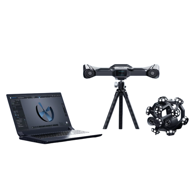 Shining TrakNova 3D Metrology System Fast Scanning 6.14M Pts/s for Automotive Body & Sculpture Reverse Engineering