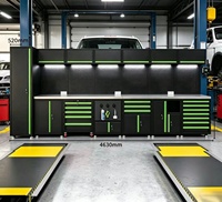 Gabinete de Herramientas Modular de Acero Resistente Personalizable OEM, Capacidad de Carga de 1000 kg, Almacenamiento a Prueba de Óxido para Garaje o Taller
