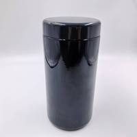Nouveau design, pot alimentaire en verre micronisé violet UV recyclable de 5 ml, 10 ml, 30 ml, 50 ml, 100 ml, 200 ml, 500 ml, 1000 ml avec couvercle en bakélite