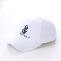 Casquette de baseball ajustée en popeline de coton Oxford de haute qualité, unisexe, motif léopard fruité, logo brodé à la main, dos fermé, casquette de sport