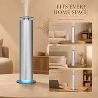 Diffuseur d'huiles essentielles sans eau en alliage d'aluminium, nouveau style, pour maison intelligente, 120 ml, machine à parfum électrique pour hôtel