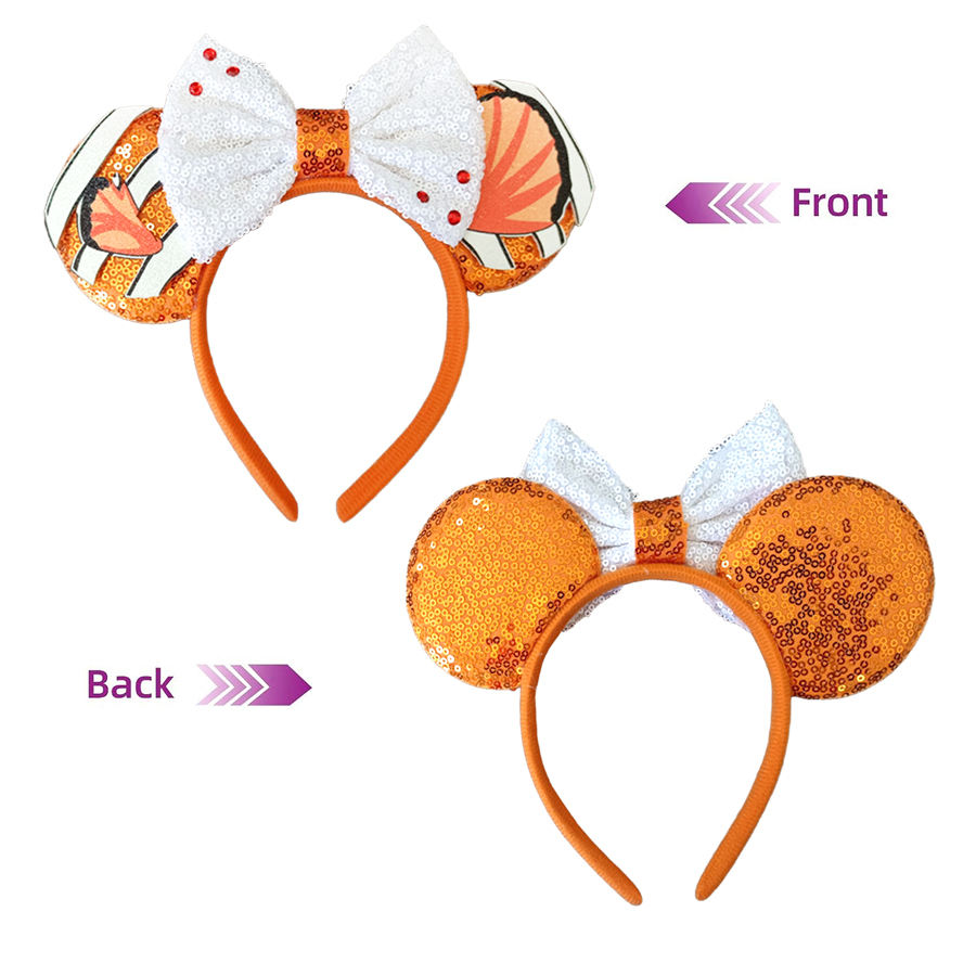 2025 Newest Cartoon Mouse Ears Headband Party Cosplay Mouse Hairband Women Festival Headwear Kid Hair Accessories