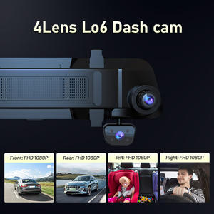 กล้องติด<span class=keywords><strong>รถ</strong></span>ยนต์ AD891 Smart 4 <span class=keywords><strong>ช</strong></span>่องทาง กล้องมองหลังแบบกระจกมองหลัง กล้องหน้าและกล้องหลัง ความละเอียด 1080P พร้อม WiFi GPS สำหรับ<span class=keywords><strong>รถ</strong></span>ยนต์ - Product Image 5