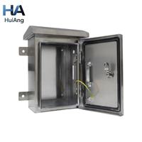 Boîtier de distribution électrique extérieur étanche IP66 en acier inoxydable sur mesure, boîtier métallique OEM pour projets