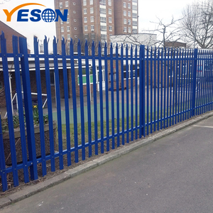 Residencia de acero galvanizado valla <span class=keywords><strong>empalizada</strong></span> jardín Europa de precios bajos - Product Image 2