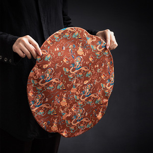 Dunhuang Miniature <b>Tea</b> Ceremony Mat Irregular Shape Waterproof Heat Insulation <b>Tea</b> Table Mat For Kung Fu <b>Tea</b> <b>Set</b> Accessories - Product Image 3