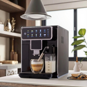 Automatic Espresso <b>Coffee</b> <b>Maker</b> 20 Bar Touch Screen Cappuccino <b>Coffee</b> Machine With Automatic Espresso <b>Coffee</b> <b>Maker</b> 20 Bar Touch - Product Image 2