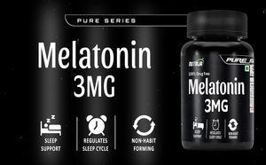 La melatonina 3MG promueve el sueño reparador, regula el ciclo del sueño sin formar hábitos y 100% libre de drogas (60 cápsulas) - Product Image 5