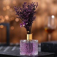 Nouveau produit fleur éternelle diffuseur de verre pour la maison diffuseur d'arôme roseau bouteille diffuseur de chambre de luxe