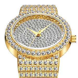 Montre Femme MISS Fox ผู้หญิงนาฬิกาแบรนด์หรูแฟชั่น<span class=keywords><strong>ก</strong></span>ันน้ำคริสตัลนาฬิ<span class=keywords><strong>ก</strong></span>าข้อมือควอตซ์นาฬิกาทอง Relogio Feminino - Product Image 3