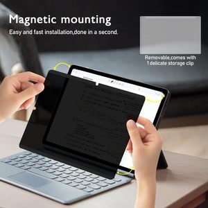 Filtre de confidentialité à adsorption magnétique haut de gamme personnalisé OEM/ODM pour tablettes Samsung Galaxy Tab <span class=keywords><strong>12</strong></span>,<span class=keywords><strong>4</strong></span> <span class=keywords><strong>pouces</strong></span>, film anti-lumière bleue - Product Image 2