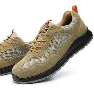 防电动安全鞋批发商在线轻质顶级安全非金属机场工作鞋