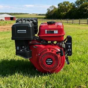 Motor <span class=keywords><strong>de</strong></span> <span class=keywords><strong>Gasolina</strong></span> Monocilíndrico Todoterreno <span class=keywords><strong>de</strong></span> 22 HP y 550 cc OHV <span class=keywords><strong>de</strong></span> <span class=keywords><strong>4</strong></span> <span class=keywords><strong>Tiempos</strong></span> con Arranque Eléctrico y <span class=keywords><strong>de</strong></span> Retroceso para Unidad <span class=keywords><strong>de</strong></span> Potencia Hidráulica / <span class=keywords><strong>Desbrozadora</strong></span> <span class=keywords><strong>de</strong></span> Troncos - Product Image 1