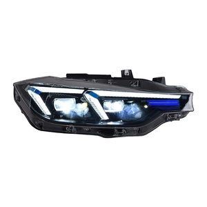 Modified 3 Series <b>LED</b> <b>Headlight</b> Assembly 13-18 F30F35 New Daytime Running Light Water Steering Specially Designed 3 Series L - Product Image 4