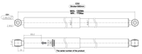 Solar Damper GFZM58030CC Efisiensi Tinggi Anti-korosi Bersertifikat ISO9001 CE Energi Surya
