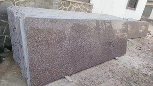 Piedra Natural Premium, azulejo de granito de seda de cobre, superficie pulida, estructura fuerte, sala de estar elegante, uso Exterior, forma de losa grande - Product Image 4