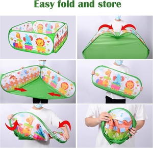 <span class=keywords><strong>Parc</strong></span> animalier, jeux doux, piscine à balles, grandes piscines à balles pour animaux, tente de jeu pour bébés, tout-petits, garçons, filles, jeux intérieurs et extérieurs - Product Image 5