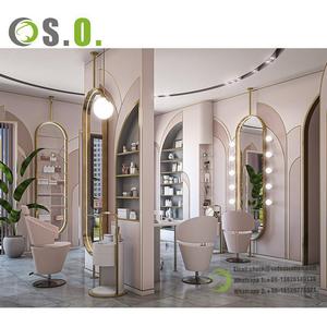 กระจกร้านทำผมสำหรับร้านตัดผมเฟอร์นิเจอร์ร้านเสริมสวยแบบมืออาชีพ - Product Image 2