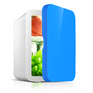 con puerta refrigerador portátil para automóvil 10l, superventas en <span class=keywords><strong>Amazon</strong></span>, 110 v, 12 v, ac, <span class=keywords><strong>mini</strong></span> refrigerador con maquillaje - Product Image 5