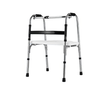 Sağlık yürüyüş yardımı serebral palsy hareketlilik walker alüminyum çerçeve tekerlekler yürüteç - Product Image 1