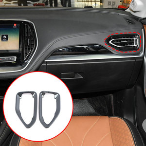 อุปกรณ์เสริมภายในรถยนต์สแตนเลสสำหรับ2018เจ็ทเครื่องปรับอากาศด้านหน้าช่อง<span class=keywords><strong>แอร์</strong></span>ซ้ายและขวา - Product Image 4