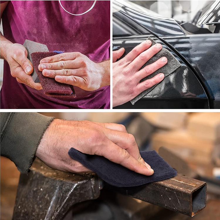 Kit Testine Di Lucidatura Per Trapano - 7 Pezzi Non Tessuti | Per Metalli, Alluminio, Acciaio Inox - Foto 4