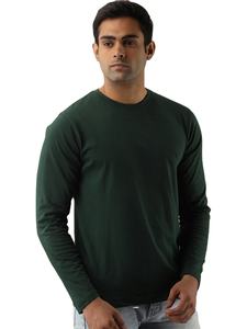 Camiseta de manga larga de secado rápido para hombre con estampado personalizado de alta calidad OEM, camiseta informal de algodón liso de secado rápido para Fitness - Product Image 5