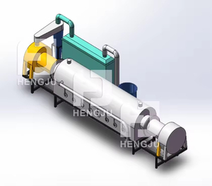 Horno de carbonización continua de Biomasa con horno de carbono continuo de madera de bajo precio con motor como componente central - Product Image 4
