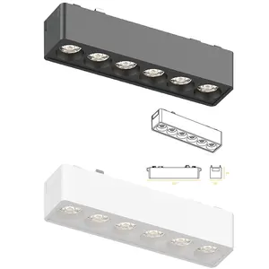 VOCLIGHTING MT26 מדלל חדש מגנטי מסלול תאורת מערכת 24V 48V Led מסלול אור ספוט ומבול אור עיצוב