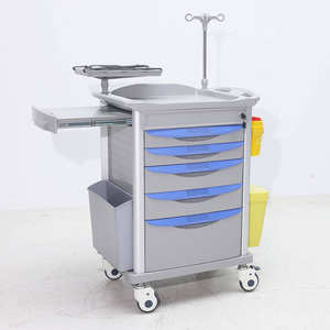 Hoge Kwaliteit Ziekenhuis <span class=keywords><strong>Icu</strong></span> Kamer Medische Abs Verpleging Crash Kar Nood <span class=keywords><strong>Trolley</strong></span> - Product Image 1