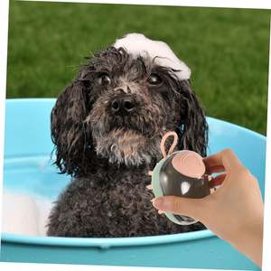 Nuevo Producto 2023, Cepillo de Baño para Perros y Gatos de Alta Calidad, Cepillo para Aseo de Mascotas, Masajeador para Cachorros, Limpiador de Pelo y Pelaje, Dispensador de Champú Suave - Product Image 4