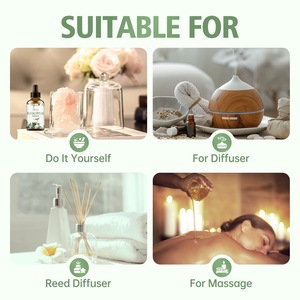 Aceite Esencial 100% Orgánico, Puro y Natural, Nuevo, para SPA, Masajes, Aromaterapia, Cuidado de la Piel, Difusores, Velas y <span class=keywords><strong>Jabones</strong></span> - Product Image 6