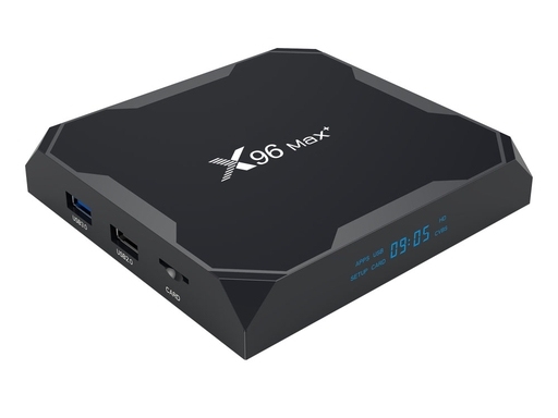 Hot Selling X96 Max+ S905X3 Android 9.0 Smart TV Box 4K Streaming Player Dual Band WiFi  Home OTT Set Top Box