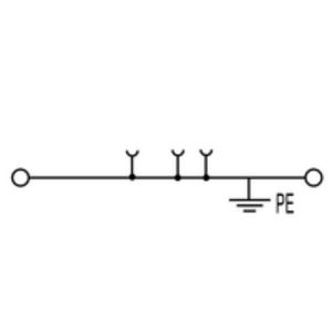 Terminal Weidmuller <span class=keywords><strong>A2C</strong></span> <span class=keywords><strong>6</strong></span> PE 1991810000 - Product Image 2