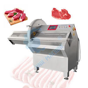 Steak de <span class=keywords><strong>boeuf</strong></span> de poisson cru automatique <span class=keywords><strong>Filet</strong></span> de poisson Jambon Fromage Saucisse Côtes de porc Tranche de viande d'oreille <span class=keywords><strong>Prix</strong></span> de la machine - Product Image 4