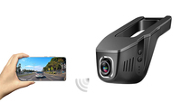 WIFI video recorder 1080P auto-opname 1 camera verborgen enkele lens HD 1440P dashcam black box DVR's TFT 1 jaar app-besturing