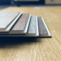 Plancher SPC Chevron 6mm 9mm, étanche, à clipser, en forme d'arête de poisson, pour salon, plancher en vinyle