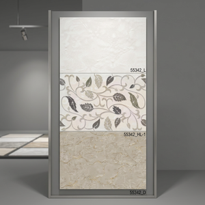 Carrelage mural de salle de bain en céramique OEM 30x45cm Concept de cuisine numérique 300x450mm Motif de conception unique avec faible absorption d'eau - Product Image 1