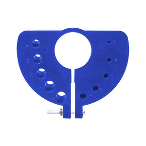 Genesis Multi Functional Drill Grinder Angle Grinder Twist Drill Bit Repair Tool For Metal Drilling Blue Plastic Model 2 - Product Image 2