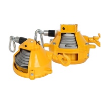 Élévateur à ressort de tour en acier allié avec câble de 5 mm, capacité 160-180 kg, suspension manuelle verrouillable pour la construction